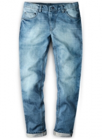 Varro Blue Stone Wash Whisker Jeans