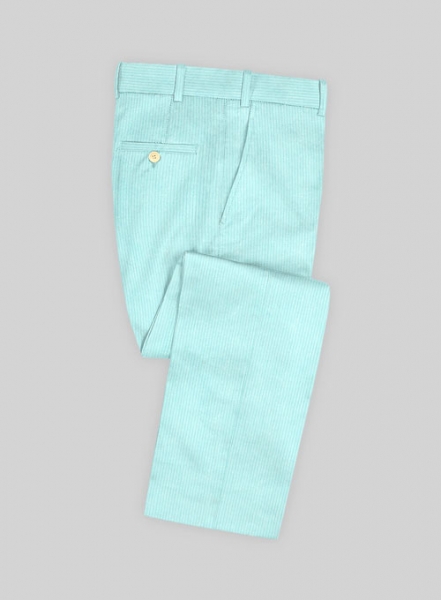 Light Blue Corduroy Pants