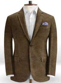 Italian Beige Corduroy Jacket