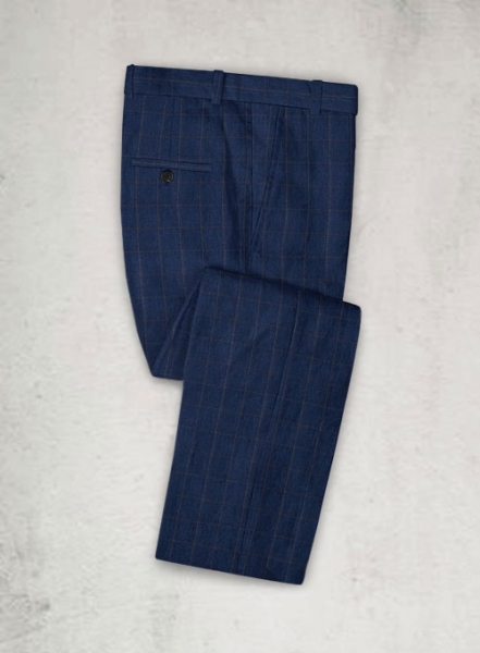 Italian Linen Seaone Checks Suit