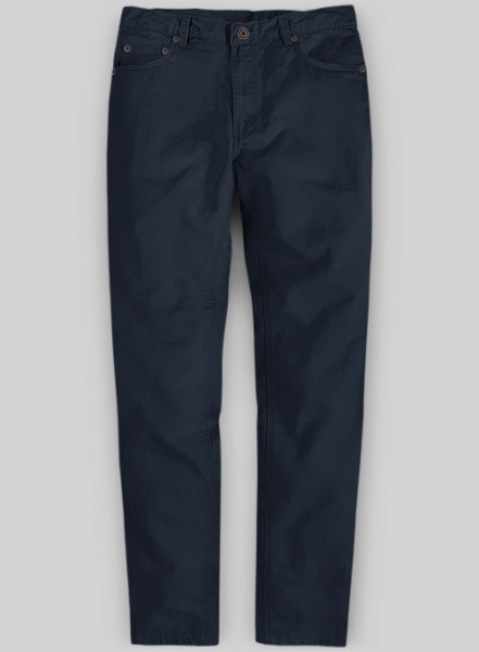 Dark Blue Stretch Chino Jeans