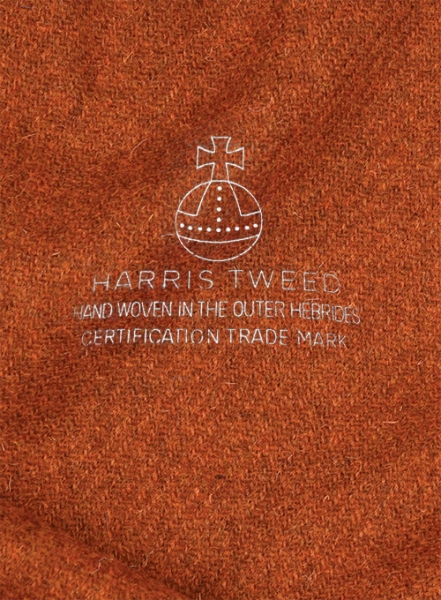 Harris Tweed Spring Orange Jacket