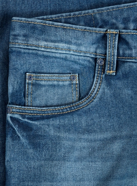 Bull Heavy Denim Stone Wash Whisker Jeans