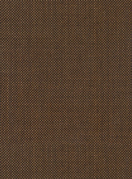 Napolean Birdseye Brown Wool Suit