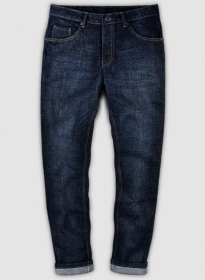 Italian Denim Hard Wash Whisker Jeans