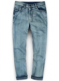 Noah Blue Light Weight Jeans - Vintage Wash