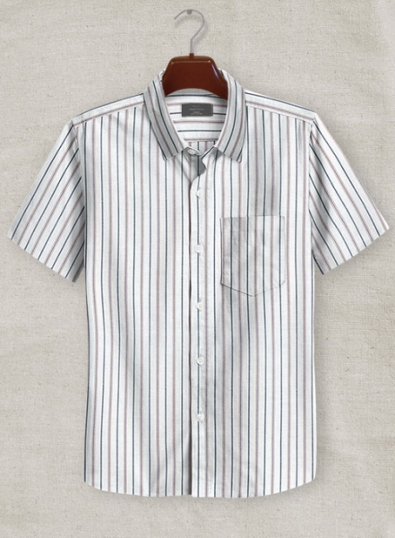 Italian Cotton Caroso Shirt - Half Sleeves