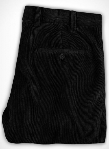 Black Corduroy Trousers