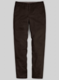 Caffe Brown Stretch Chino Pants