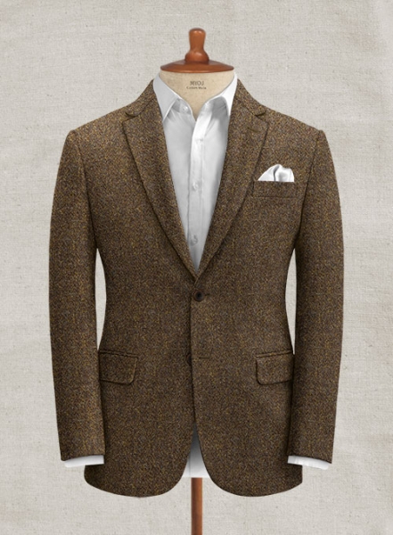 Harris Tweed Dochart Brown Jacket