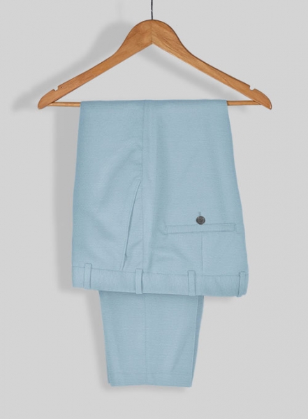Italian Calm Blue Cotton Pants