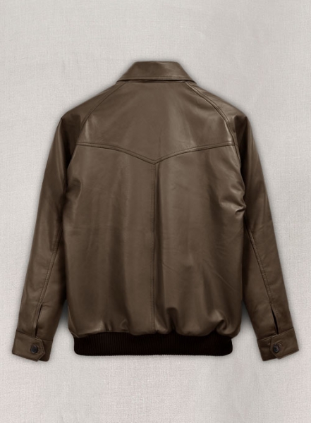 Soft Scottish Brown David Leather Jacket #2