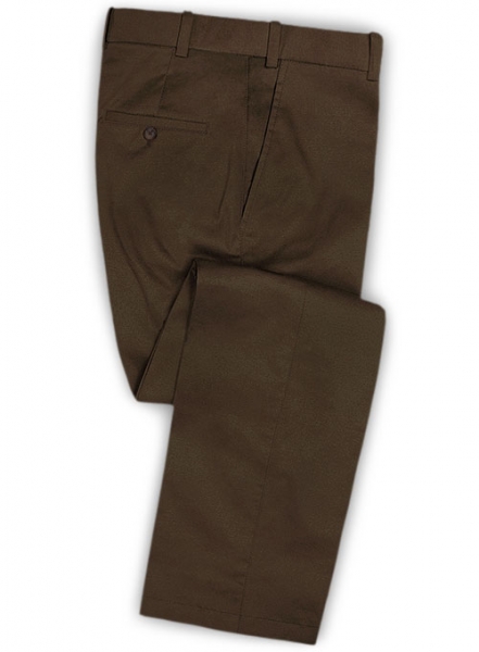 Forest Brown Chino Suit