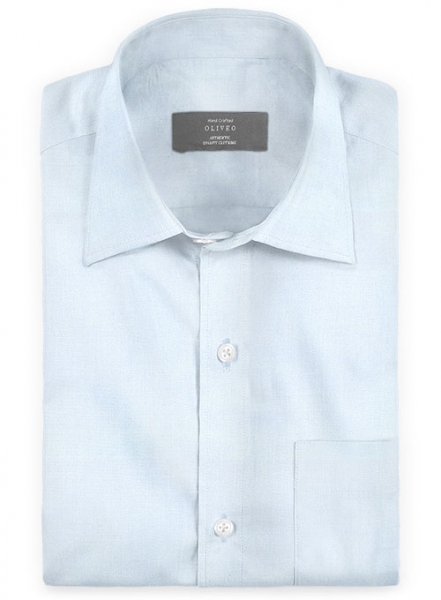 Italian Cotton Light Blue Cacelo Shirt