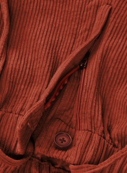 Easy Pants Burnt Sienna Corduroy