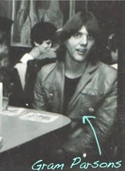 Gram Parsons Circa 1969 Leather Jacket