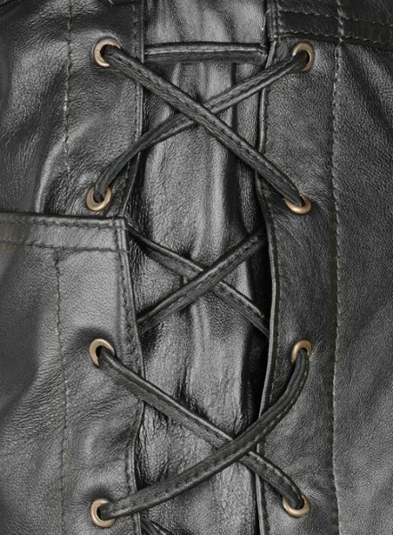 Laced Leather Pants - Style # 515