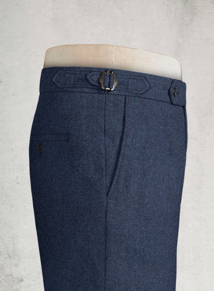 Empire Blue Highland Tweed Trousers