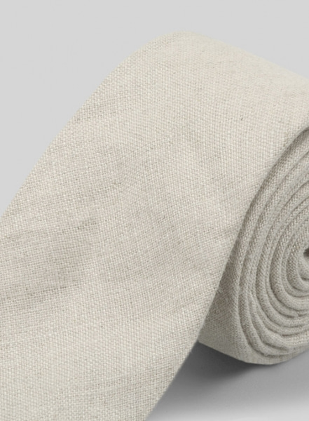 Linen Tie - Pure Barn Beige