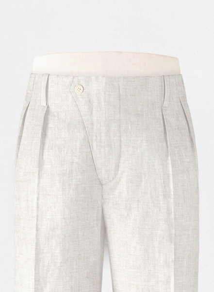 Italian Meadow Vintage Manny Linen Trousers