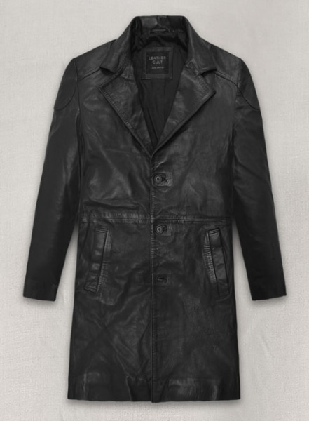 Karl Urban The Boys Leather Long Coat