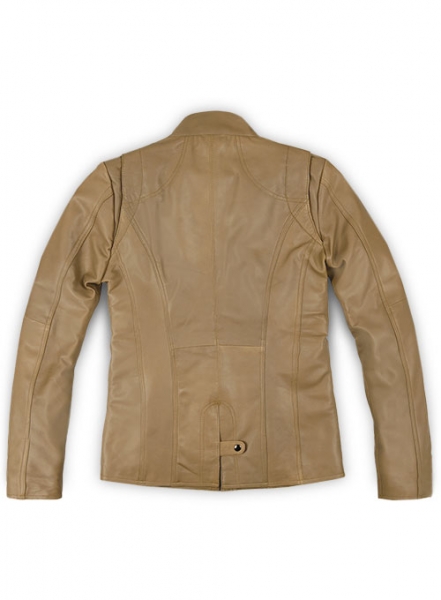 Soft Amazon Brown Leather Jacket # 2000