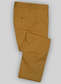 Summer Weight Dark Khaki Formal Chinos