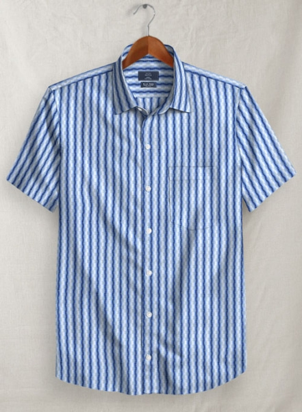 S.I.C. Tess. Italian Cotton Ilaski Shirt - Half Sleeves