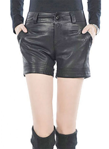 Leather Cargo Shorts Style # 367