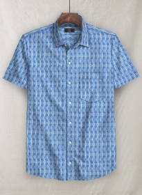 Italian Cotton Tolina Shirt - Half Sleeves