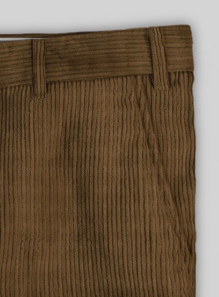 Brown Corduroy Trousers - 8 Wales