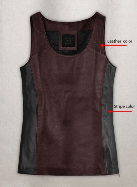 Leather Vest Tank Top