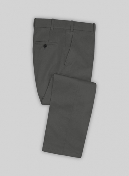 Stretch Summer Gray Chino Suit