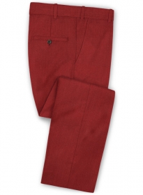 Red Woolen Pant