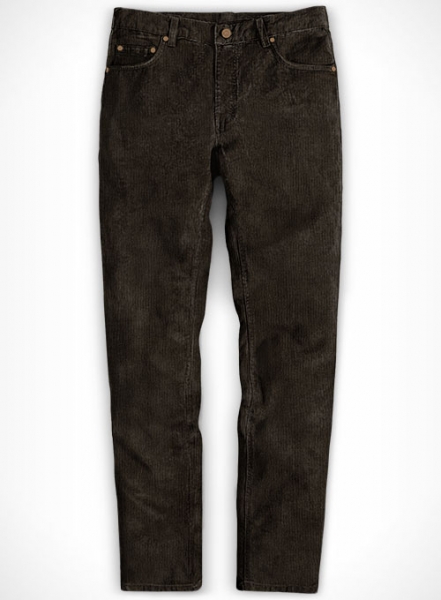 Rich Brown Corduroy Jeans