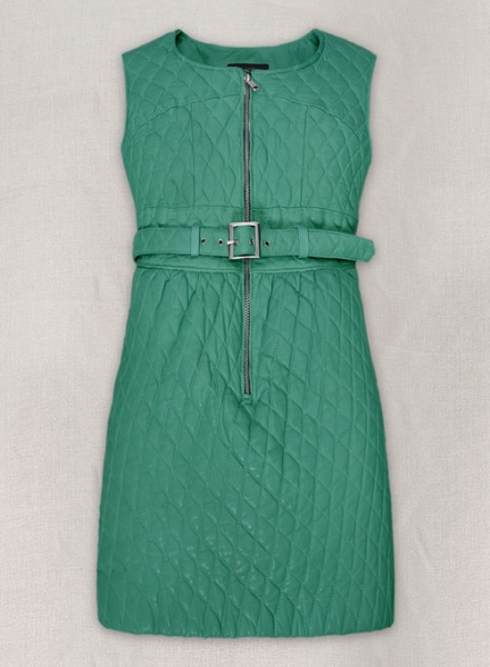Soft Castle Green Washed & Wax Charming Dress - # 777