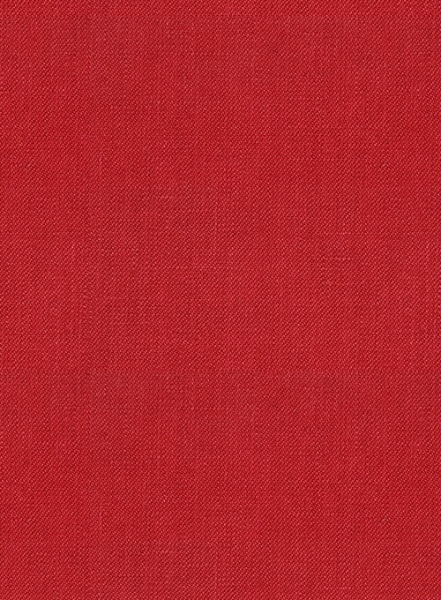 Pure Red Linen Pants