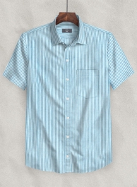 Italian Cotton Salomi Shirt - Half Sleeves