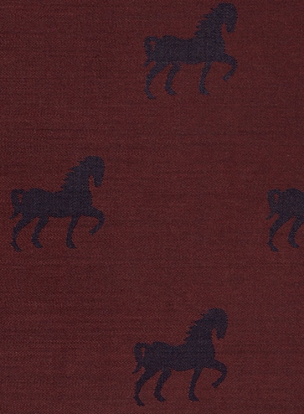 Wine Horse Wool Jacket