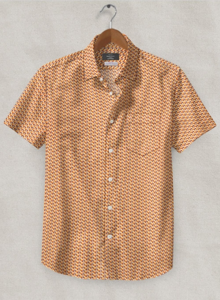 Liberty Mita Cotton Shirt - Half Sleeves
