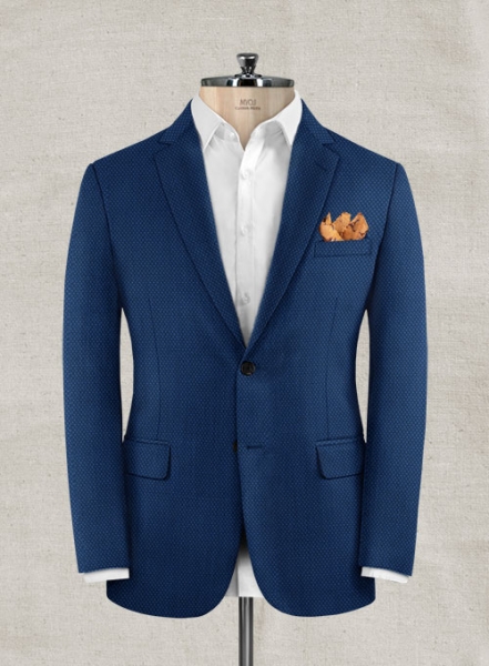 Napolean Empire Blue Wool Suit