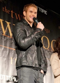 Kellan Lutz Leather Jacket #2