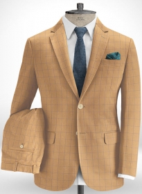 Cotton Cimone Khaki Suit