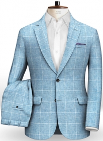 Italian Skyland Linen Suit