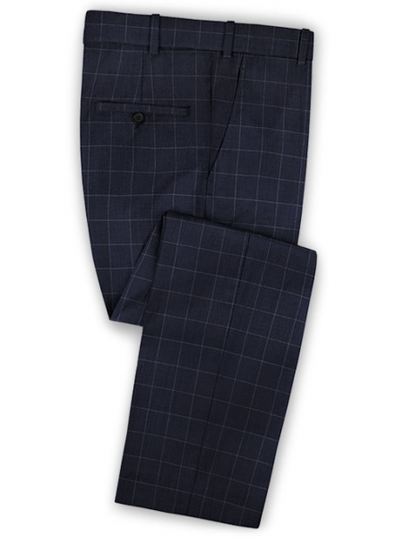 Napolean Criss Blue Wool Suit