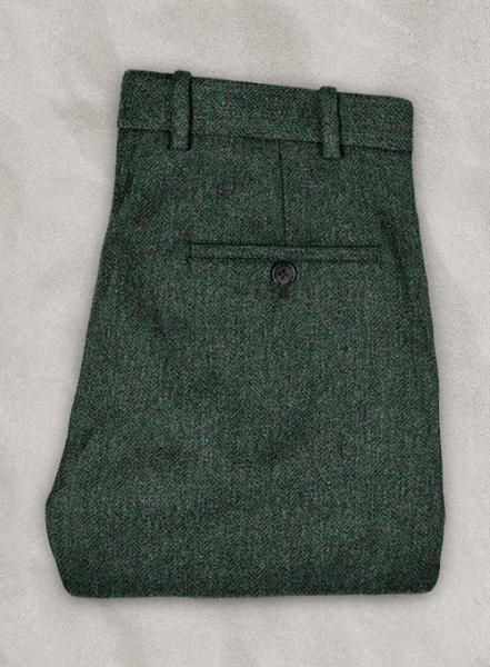 Rust Herringbone Tweed Pants : Made To Measure Custom Jeans For Men &  Women, MakeYourOwnJeans®