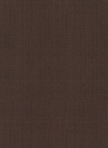 Scabal Brown Wool Suit