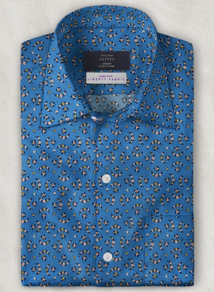 Liberty Farias Cotton Shirt - Half Sleeves