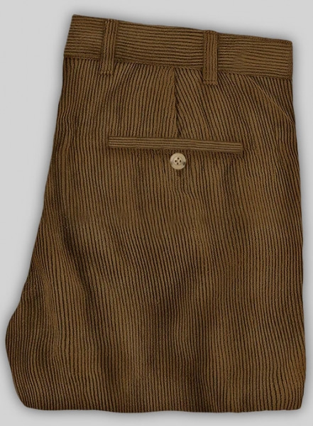 Brown Corduroy Trousers - 8 Wales