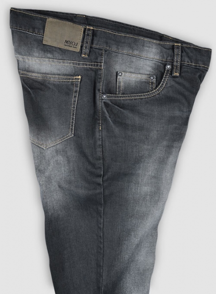 Denver Gray Hard Wash Whisker Jeans